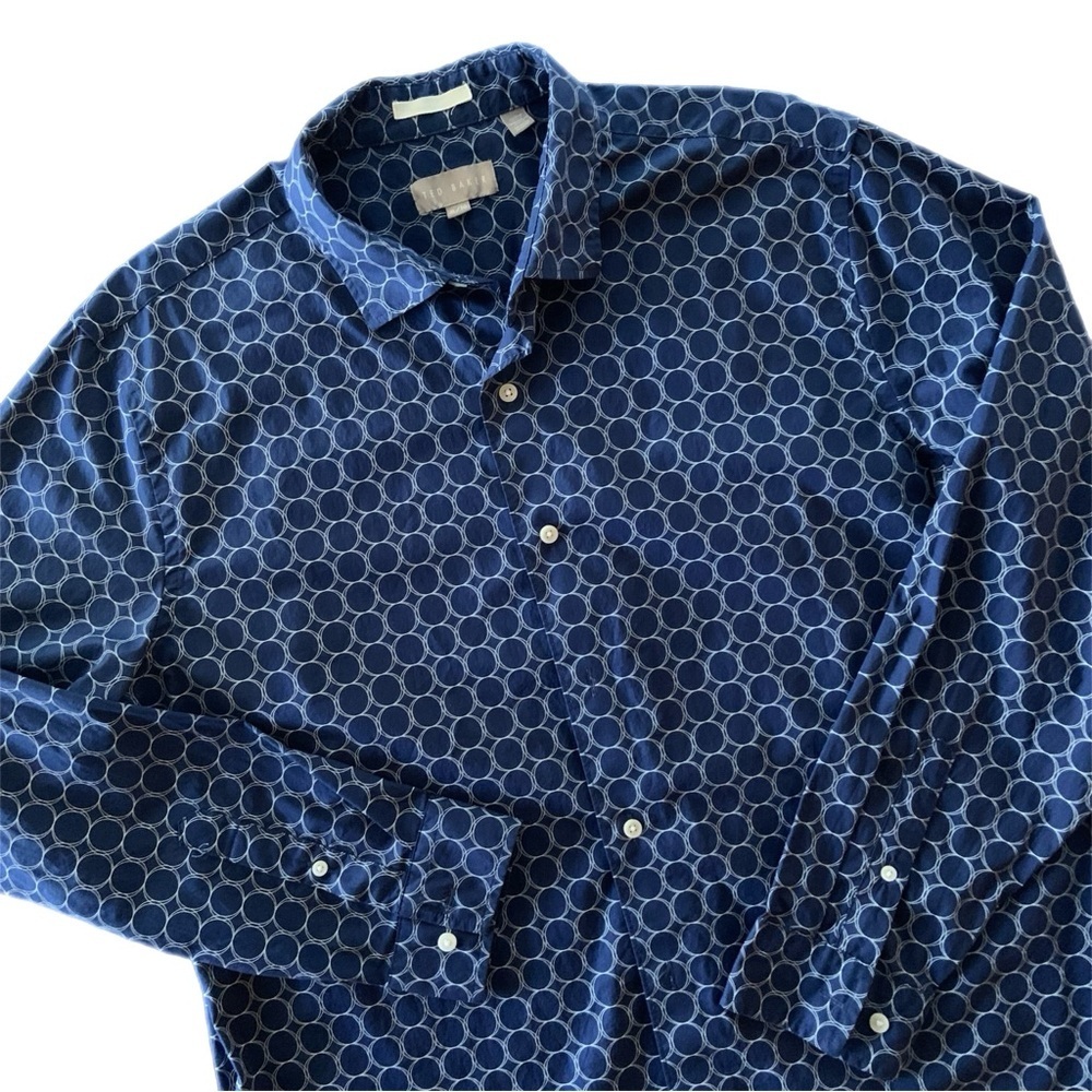 Ted Baker XL Long Sleeve Button Down Shirt